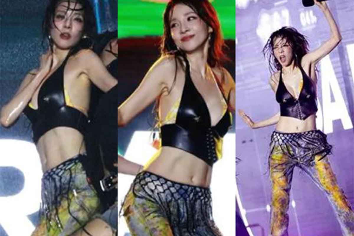 Sandara Park tore Singapore’s Waterbomb…Take control of the stage with sexy beauty